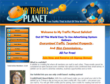 Tablet Screenshot of mytrafficplanet.com